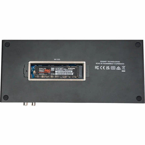 Sonnet Echo 20 Thunderbolt 4 SuperDock with NVME SSD installed Sonnet Echo 20 Thunderbolt 4 SuperDock with NVME SSD installed